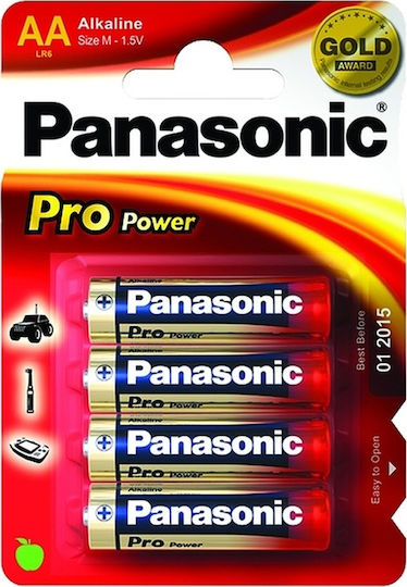 Panasonic Pro Power Αλκαλικές Μπαταρίες AA 1.5V 4τμχ LR6PPG/4BP - Image 4