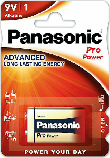 Panasonic Pro Power Αλκαλική Μπαταρία 9V 1τμχ 6LR61PPG/1BP - Image 5