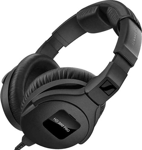 Sennheiser HD 300 Pro Ενσύρματα Over Ear Ακουστικά Μαύρα - Image 5