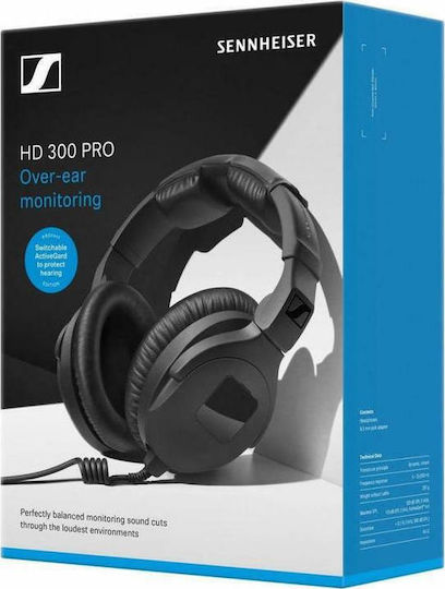 Sennheiser HD 300 Pro Ενσύρματα Over Ear Ακουστικά Μαύρα - Image 6