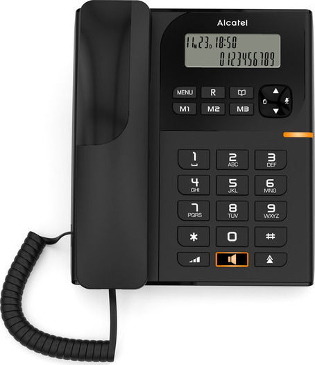 Alcatel T58 Ενσύρματο Τηλέφωνο Γραφείου Μαύρο - Image 2