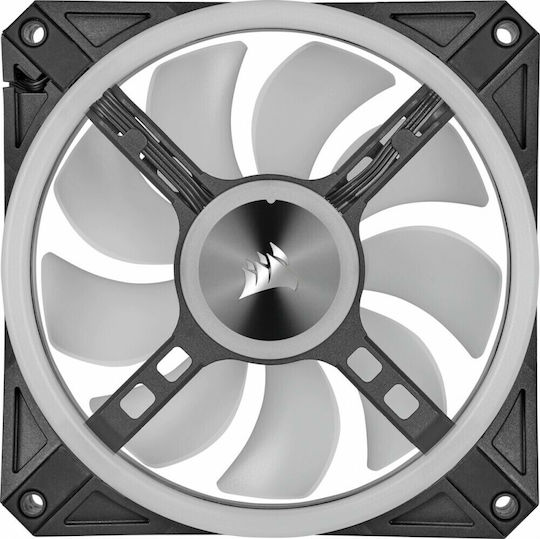 Corsair iCUE QL140 RGB Case Fan με Σύνδεση 4-Pin PWM 2τμχ - Image 4