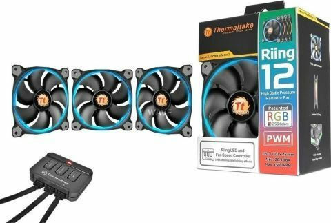 Thermaltake Riing 12 LED Case Fan 120mm με RGB Φωτισμό και Σύνδεση 4-Pin PWM 3τμχ - Image 9