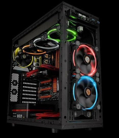 Thermaltake Riing 12 LED Case Fan 120mm με RGB Φωτισμό και Σύνδεση 4-Pin PWM 3τμχ - Image 12