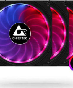 Chieftec CF-3012 RGB Case Fan 120mm με Σύνδεση 6-Pin 3τμχ