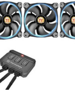 Thermaltake Riing 12 LED Case Fan 120mm με RGB Φωτισμό και Σύνδεση 4-Pin PWM 3τμχ