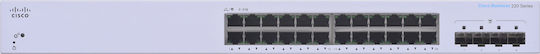 Cisco CBS220-24T Managed L2 Switch με 24 Θύρες Gigabit (1Gbps) Ethernet και 4 SFP Θύρες - Image 4