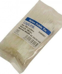 LogiLink Δεματικά Καλωδίων 100x2.5mm Λευκό 100τμχ KAB0001
