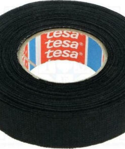 Tesa Professional Αυτοκόλλητη Υφασμάτινη Ταινία Μαύρη 15mx19mm 51608-00088-00