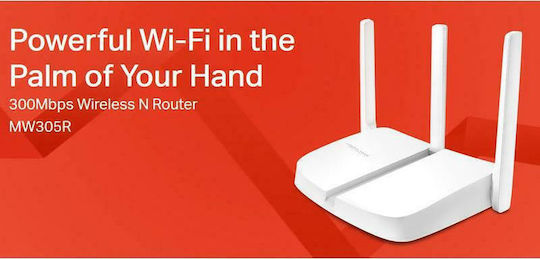 Mercusys MW305R v2 Ασύρματο Router Wi‑Fi 4 με 3 Θύρες - Image 5
