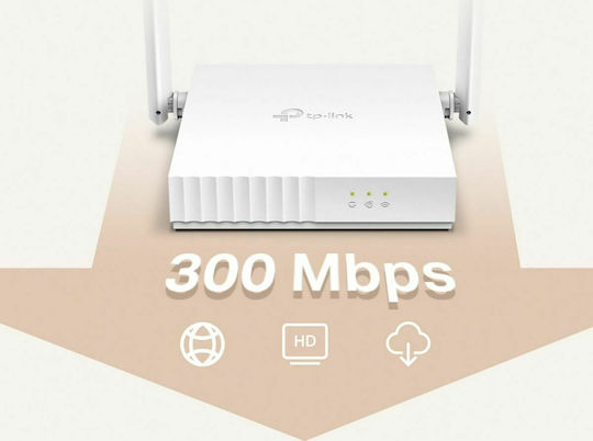 TP-LINK TL-WR820N v2 Ασύρματο Router Wi‑Fi 4 με 2 Θύρες - Image 4