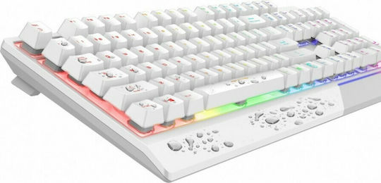 MSI Vigor GK30 Combo Σετ Gaming Πληκτρολόγιο με RGB φωτισμό & Ποντίκι (Αγγλικό US) Λευκό - Image 4