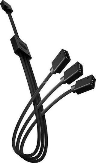 CoolerMaster LED Splitter/Extension Cable 1-3 RGB splitter Cable 0.58m, Black (R4-ACCY-RGBS-R2) - Image 4