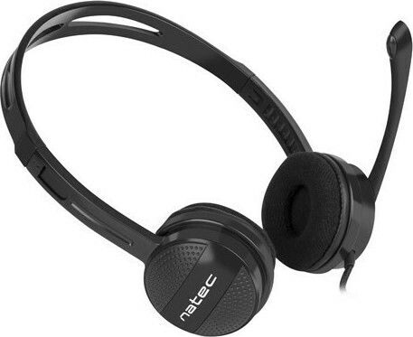 Natec Canary On Ear Multimedia Ακουστικά με μικροφωνο και σύνδεση 3.5mm Jack - Image 6