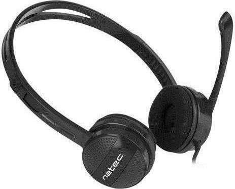 Natec Canary Go On Ear Multimedia Ακουστικά με μικροφωνο και σύνδεση 3.5mm Jack - Image 4
