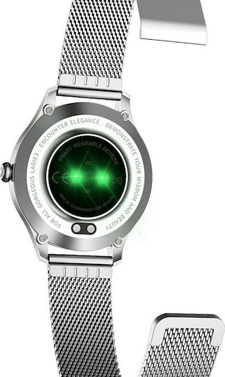 MaxCom Fit FW42 40mm Smartwatch με Παλμογράφο (Ασημί) - Image 6