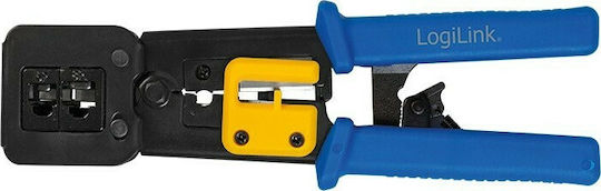 LogiLink Πρέσα Ακροδεκτών Δικτύου RJ12, RJ11, RJ45 με Απογυμνωτή (Μήκος 220mm) WZ0037 - Image 6