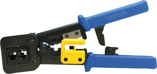 LogiLink Πρέσα Ακροδεκτών Δικτύου RJ12, RJ11, RJ45 με Απογυμνωτή (Μήκος 220mm) WZ0037 - Image 5