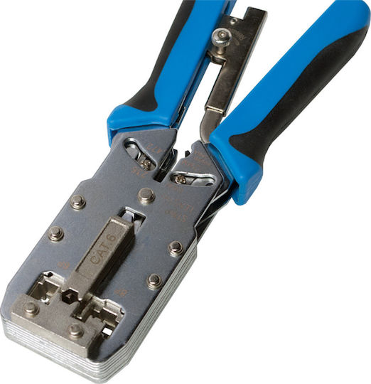 LogiLink C6 Πρέσα Ακροδεκτών Δικτύου RJ12, RJ11, RJ45 με Απογυμνωτή (Μήκος 180mm) WZ0035 - Image 3