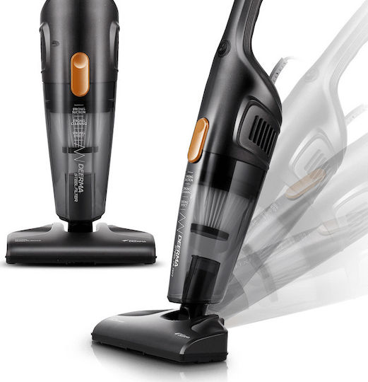 Deerma DEM-DX115C Ηλεκτρική Σκούπα 2 σε 1 Stick & Χειρός 600W Μαύρη - Image 5