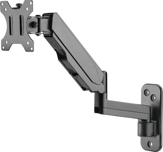 Techly ICA-LCD G112 Βάση Τηλεόρασης Τοίχου με Βραχίονα έως 32" και 8kg - Image 2