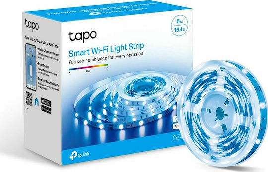 TP-LINK Smart Ταινία LED Wi-Fi 220V RGB Φως 5m με Τροφοδοτικό & WiFi Controller L900-5 - Image 2