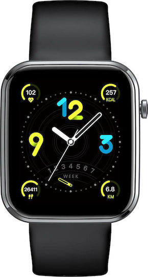 Celly Trainer Square Smartwatch (Μαύρο) - Image 2