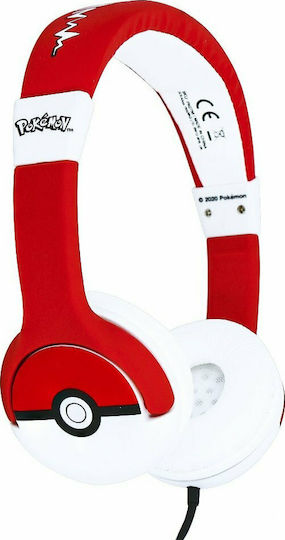 OTL Pokémon Pokéball Ενσύρματα Παιδικά On Ear Ακουστικά Πολύχρωμα - Image 3