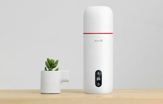 Deerma Μπουκάλι Θερμός Ανοξείδωτο BPA Free 350ml Λευκό με Καπάκι-Κύπελλο 9788291 DR035S - Image 7