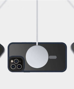 Alternative view of Tech-Protect Magmat MagSafe Back Cover Πλαστικό / Σιλικόνης 2mm Matte Black (iPhone 13 Pro Max)