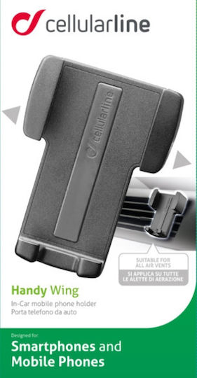 Cellular Line Βάση Κινητού Αυτοκινήτου Handy Wing Universal με Ρυθμιζόμενα Άγκιστρα HANDYWINGK - Image 4