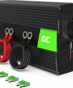 Alternative view of Green Cell Power Inverter Αυτοκινήτου Τροποποιημένου Ημιτόνου 1500W για Μετατροπή 24V DC σε 230V AC με 1xUSB INV23