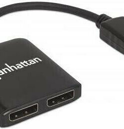 Manhattan Displayport Male Dual 207768