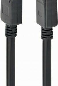 Alternative view of Cablexpert Cable DisplayPort male - DisplayPort male 5m Μαύρο (CC-DP2-5M)