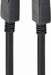 Alternative view of Cablexpert Cable DisplayPort male - DisplayPort male 10m Μαύρο (CC-DP2-10M)