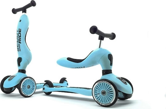 Scoot & Ride Παιδικό Πατίνι Ηighwaykick 1 Τρίτροχο με Κάθισμα για 1-5 Ετών Γαλάζιο 96352 - Image 2