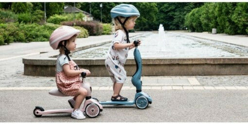 Scoot & Ride Παιδικό Πατίνι Ηighwaykick 1 Τρίτροχο με Κάθισμα για 1-5 Ετών Γαλάζιο 96352 - Image 7