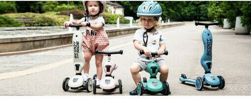 Scoot & Ride Παιδικό Πατίνι Ηighwaykick 1 Τρίτροχο με Κάθισμα για 1-5 Ετών Γαλάζιο 96352 - Image 6