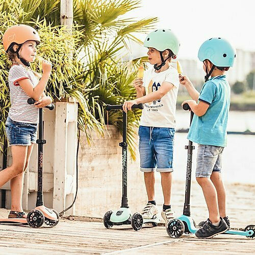 Scoot & Ride Παιδικό Πατίνι Αναδιπλούμενο Highwaykick 3 Τρίτροχο για 3-6 Ετών Γαλάζιο 96356 - Image 7