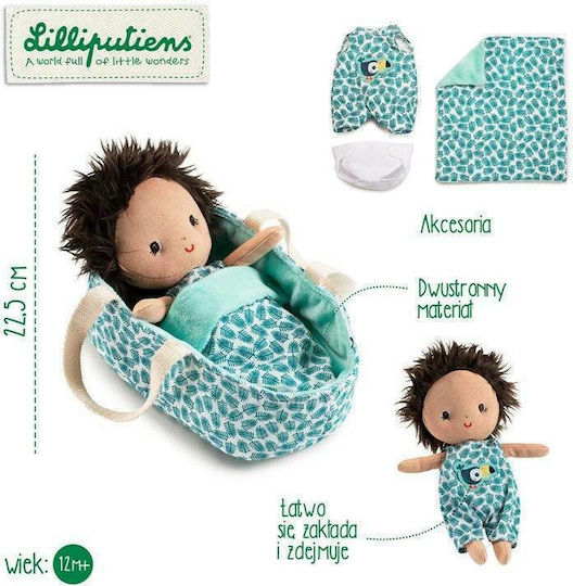 Lilliputiens Λούτρινο Ari Baby Doll για 1+ Ετών 22.5 εκ. 83134 - Image 5