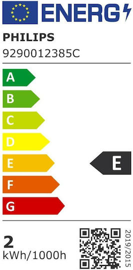 Philips Λάμπα LED 2W 97mm για Ντουί E14 και Σχήμα ST35 Θερμό Λευκό 250lm 929001238555 - Image 3