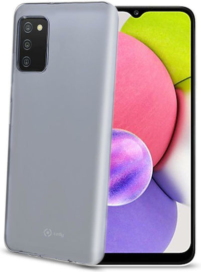 Celly Gelskin Back Cover Σιλικόνης Διάφανο (Galaxy A03s) GELSKIN971 - Image 3