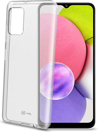 Celly Gelskin Back Cover Σιλικόνης Διάφανο (Galaxy A03s) GELSKIN971 - Image 2