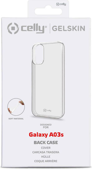 Celly Gelskin Back Cover Σιλικόνης Διάφανο (Galaxy A03s) GELSKIN971 - Image 4