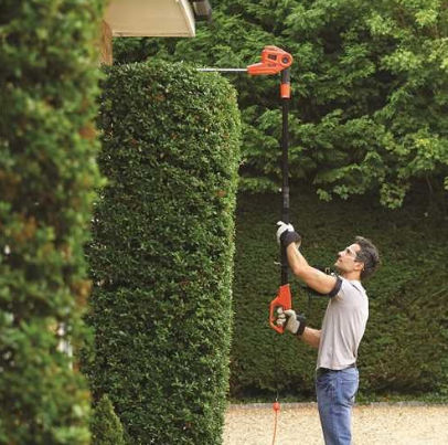 Black & Decker PH5551-QS Ηλεκτρικό Μπορντουροψάλιδο 550W Τηλεσκοπικό με Μήκος Λάμας 51cm - Image 4