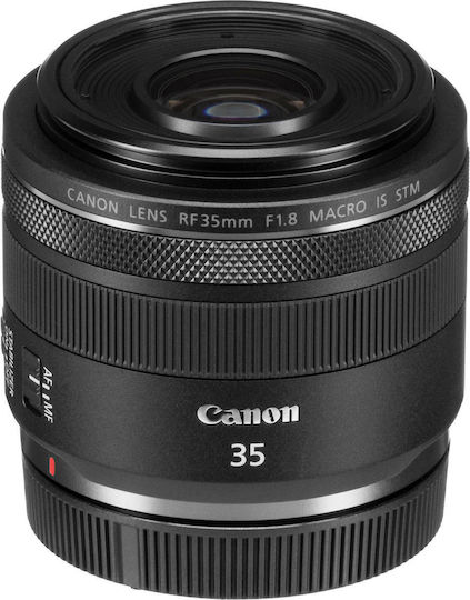 Canon Full Frame Φωτογραφικός Φακός RF 35mm F1.8 IS STM Wide Angle / Macro για Canon RF Mount Μαύρος - Image 3