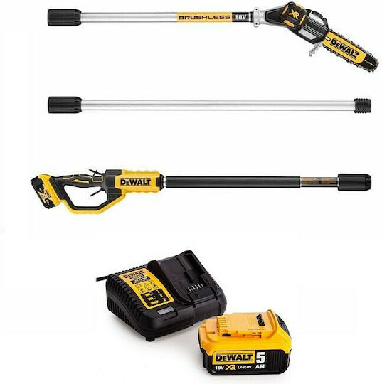 Dewalt DCMPS567P1 Τηλεσκοπικό Κονταροπρίονο Μπαταρίας 18V 5Ah με Λάμα 20cm Συνολικού Μήκους 200cm και Βάρους 4.1kg - Image 7