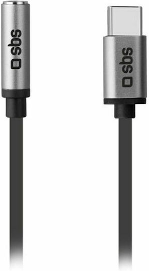 SBS Μετατροπέας Lightning male σε 3.5mm female 1τμχ TEADAPTJACKTYCK