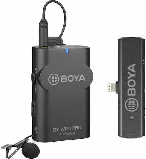 Boya BY-WM4 Pro K3 Σετ Ασύρματο Δυναμικό Μικρόφωνο Πέτου, Clip On, Ζώνης Δημοσιογραφικό - Image 5