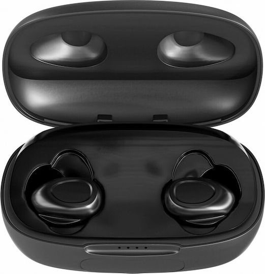 Natec Soho In-ear Bluetooth Handsfree Ακουστικά με Θήκη Φόρτισης Μαύρα - Image 4